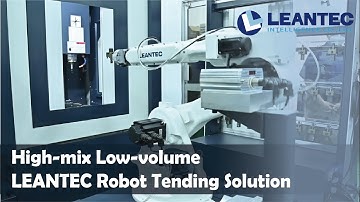 High-mix Low-volume LEANTEC Robot Tending Solution