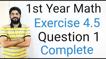 Class 11 Math Exercise 4.5 Q1 Full Solution | Geometric Progression (G.P) | Easy & Complete Method