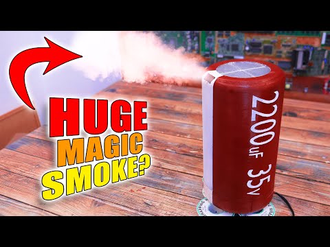 Magic Smoke Capacitor Mist Maker