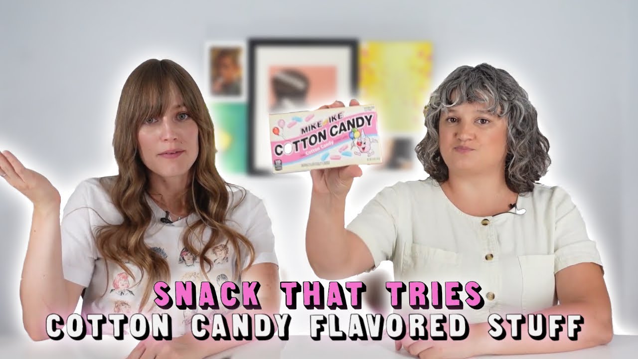 Cotton Candy Flavored Snacks Review