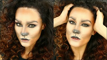Lion Halloween Tutorial AND Devacurl GIVEAWAY