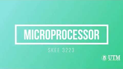 SKEE 3223: Microprocessor Project- Presentation