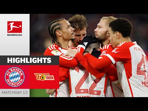 FC Bayern München - Union Berlin 1-0 | Highlights | Matchday 13 – Bundesliga 2023/24