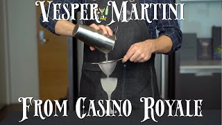 Recreated - Vesper Martini from Casino Royale