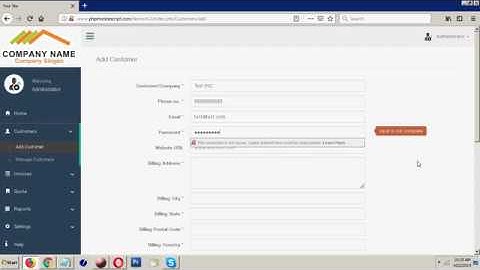 PHP Online Billing Software Demo 9.2 - phpinvoicescript.com