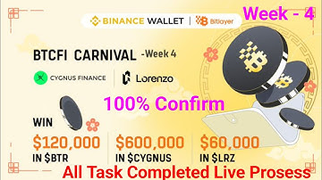 Binance Web3 Bitlayer BTCFI Airdrop | Win $1.2M Token In Bitlayer | Binance Bitlayer Week 4 Airdrop