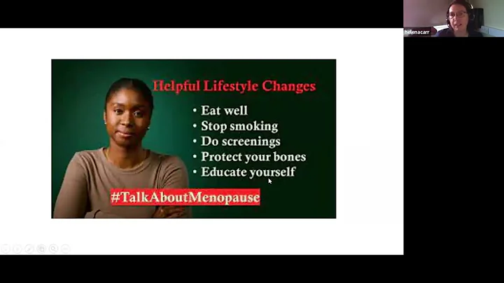 Early Treatment Induced Menopause Webinar