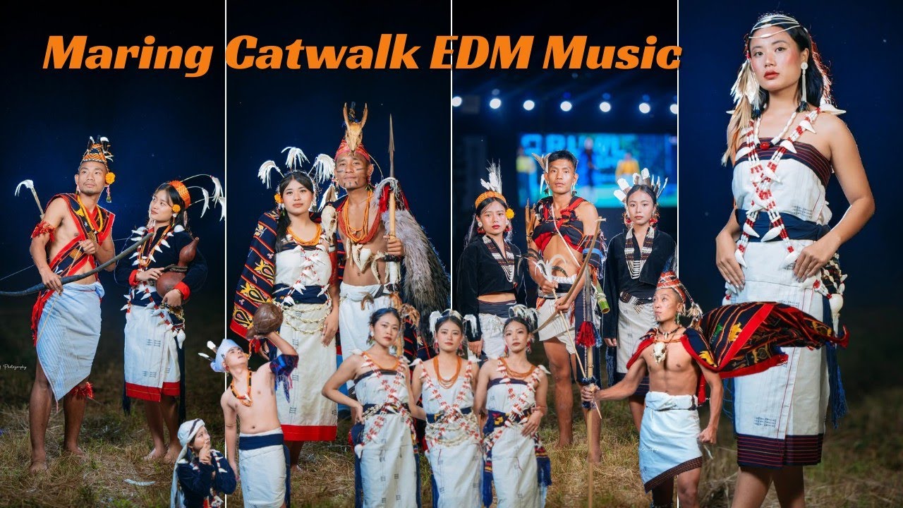 Подиум традиционной одежды Maring 2025 || Музыка EDM (показ мод) @mtpkorung