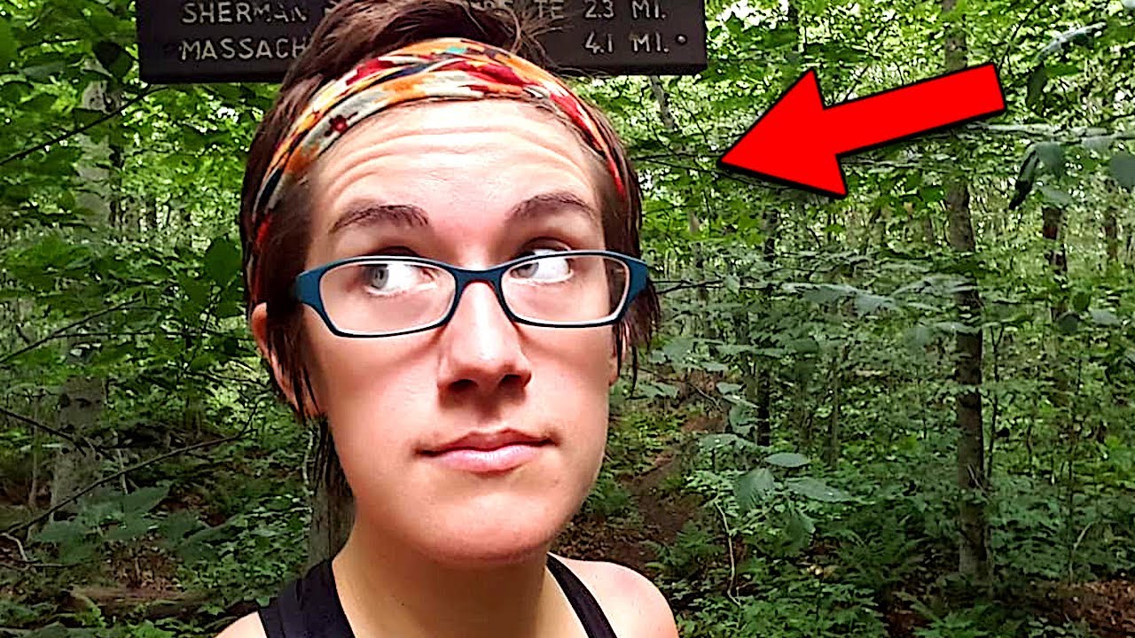 When a NOBO and SOBO pass each other on the Appalachian Trail with Rose