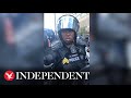 'I'd like to be out here helping you': Atlanta police officer mediates with George Floyd protesters