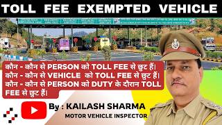 Toll Fee Exempted Vehicle Which Vehicles Are Exempted From Toll Fees?