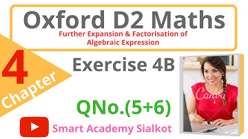 Oxford D2 Maths, Ch4, Exercise4B, Factorization of algebraic Expressions,Olevel maths, Factorization