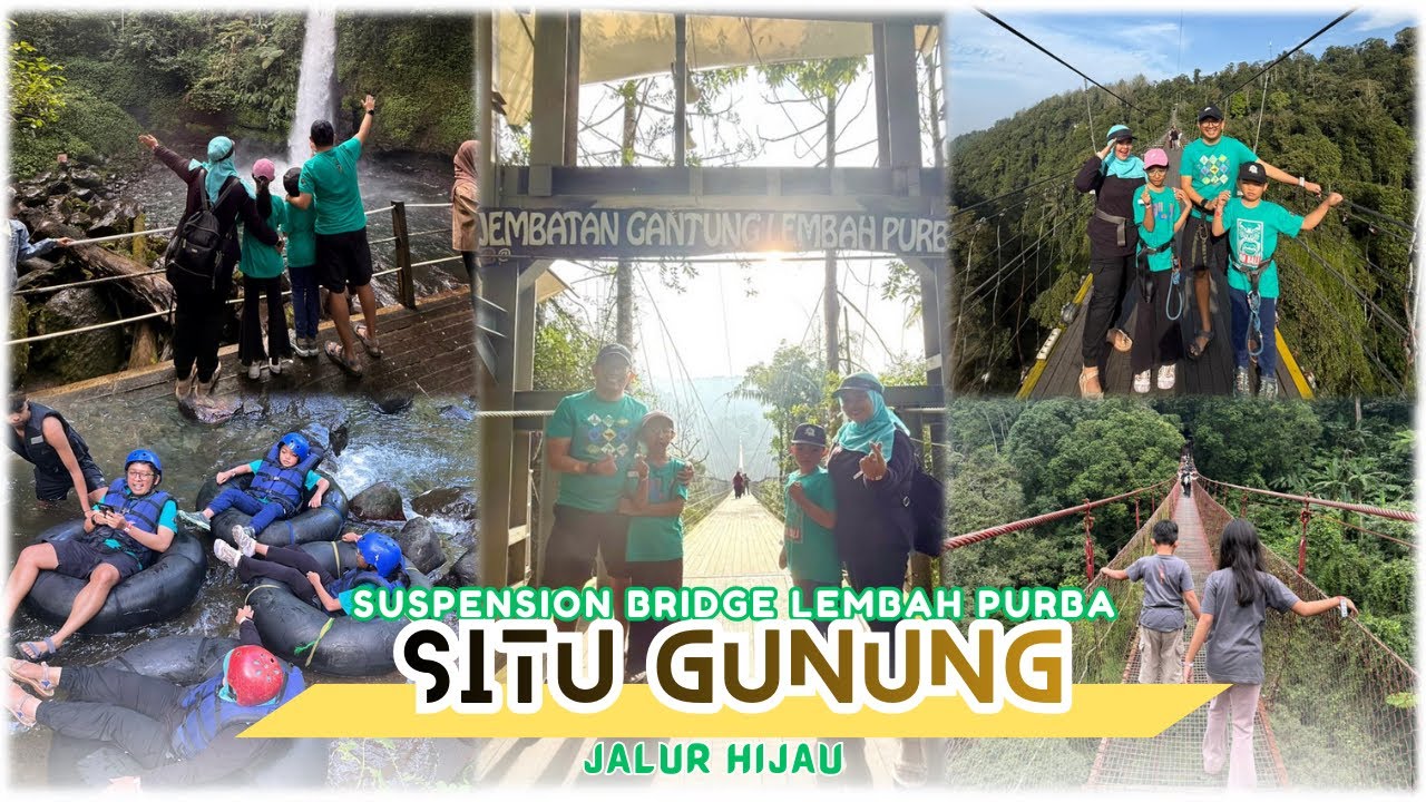 PETUALANGAN SERU di SITU GUNUNG LEMBAH PURBA! Jalur Hijau Ramah Anak & Wajib Dicoba!