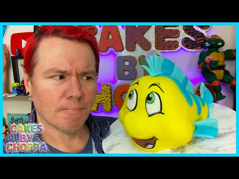 Flounder Cake - The Little Mermaid