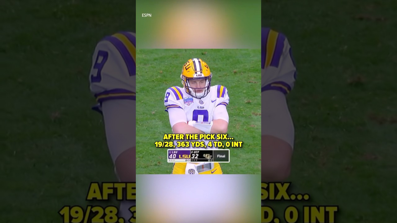 The Hit That Made Joe Burrow🥶