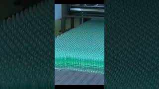 This is how glass factory make glass bottle Assembly line.