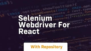 selenium webdriver for react Nodejs Node Js Selenium Webdriver Get Browser Capabilities Inside Test