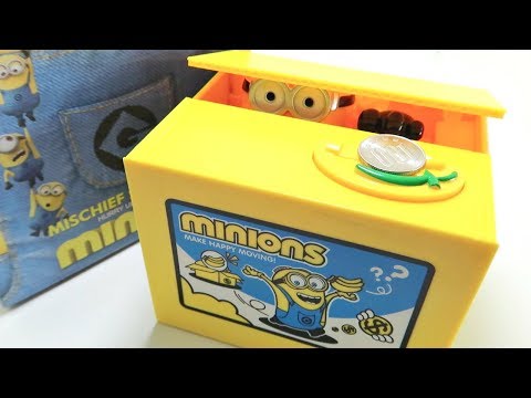 Minions Stealing Coin Saving Box (Not What I Expected)