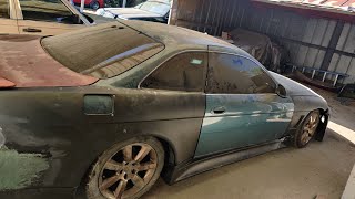 1996 Lexus sc300 manual w58 drift car Duraflex V-speed widebody 50mm install part 6