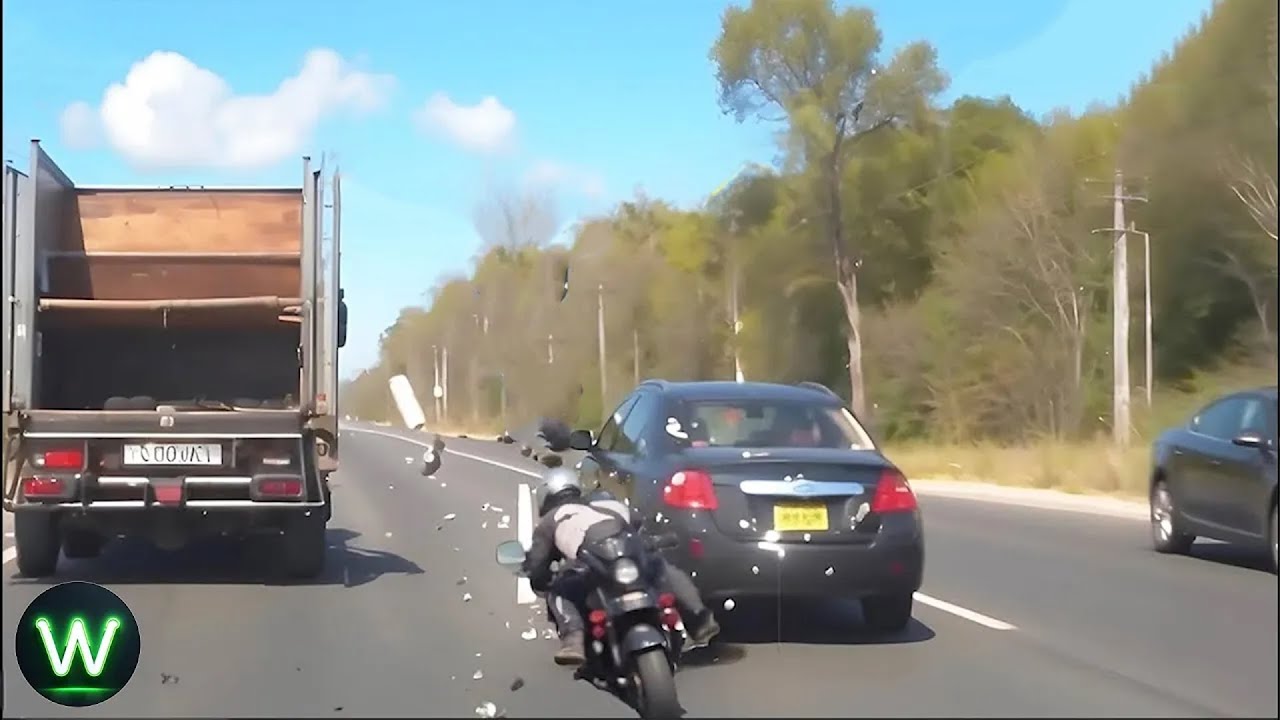 Tragic Extremely Dangerous Road Moments Filmed Seconds Before Disaster That Freak Viewers Out 