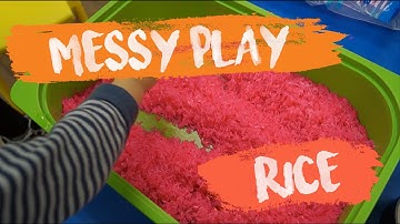 Fun Play with Rice! | Messy Play