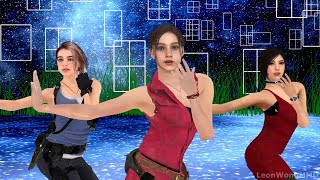 [MMD] AleXa Back In Vogue Weeekly After School Claire Redfield Jill Valentine Ada Wong Resident Evil