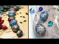 DIY Dragon Egg Christmas Ornaments
