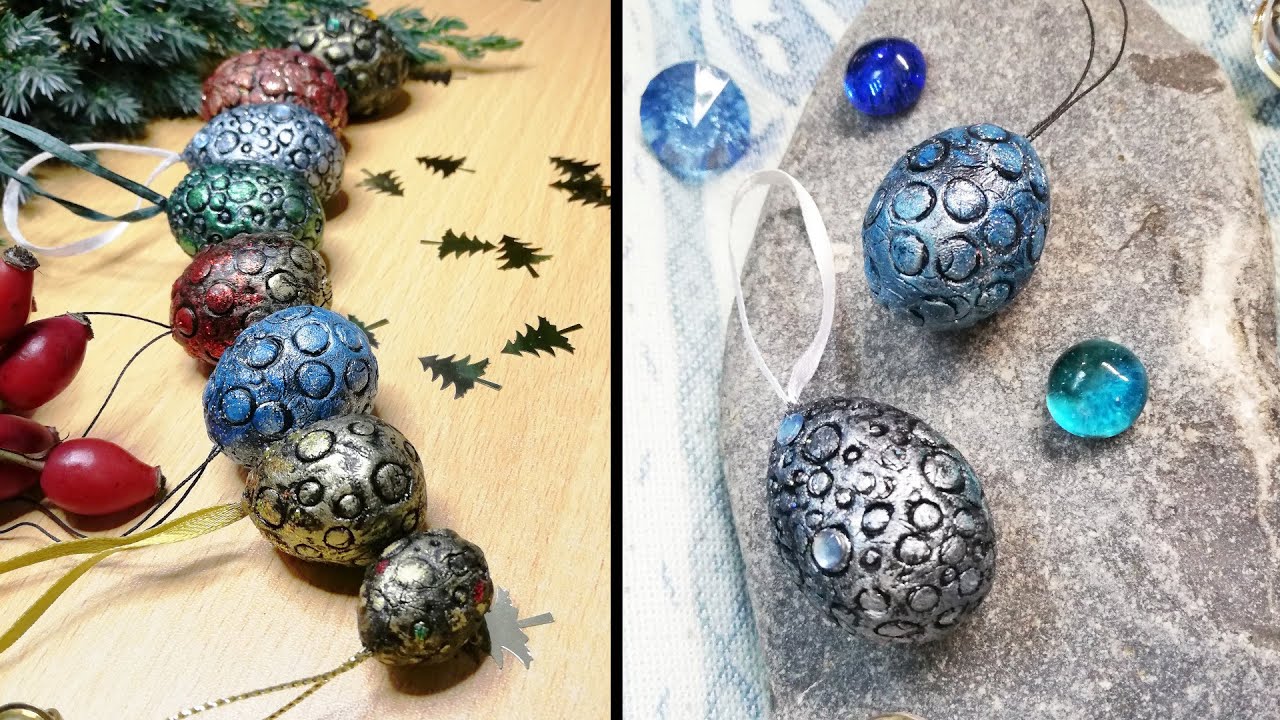 DIY Dragon Egg Christmas Ornaments YouTube