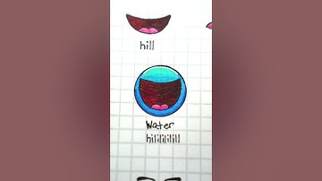 The Types of WATER ON THE HILL #geometrydash #art