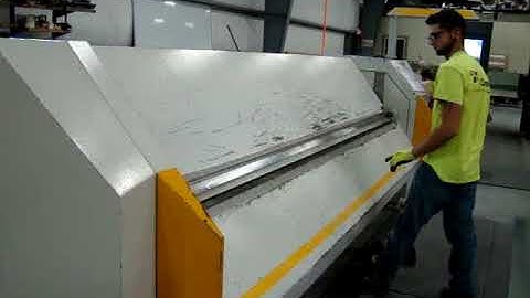 SOLD Used RAS 62.30 Turbo Bend Sheet Metal Folding Machine 10