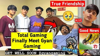 Total Gaming & Desi Gamer Finally Meet Gyan Gaming 🥹 - Friendship ♥️, Free Fire India Good News 🤯,