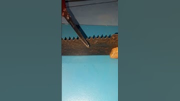 The craftsman was shocked!blunt saw so sharp only use thisi