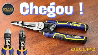 CHEGOU!.. OS ALICATES DA IRWIN OS MAIS ESPERADOS DO ANO. #IRWIN #DEWALT #ALICATES #ferramentas