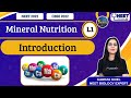 Sankalp: Mineral Nutrition L-1 | Introduction | NEET Toppers | Garima Goel