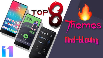 Top 8 Official MIUI 11 Themes with New Lock Screen, Home Screen and Mind blowing Features 🔥