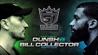 KOTD - Rap Battle - Dunsh vs Bill Collector | #KOTDS1 Playoffs Rd. 1