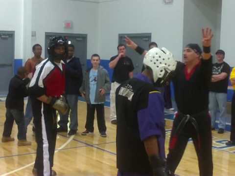 Master Terry Hanner Sparring at The Battle of Tenn...