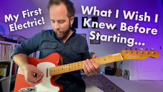 First Electric Guitar! 8 Things I Wish I Knew Before Starting