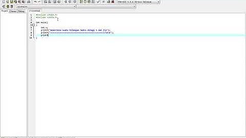 Program Memeriksa Bilangan Habis dibagi 5 dan 3 atau tidak