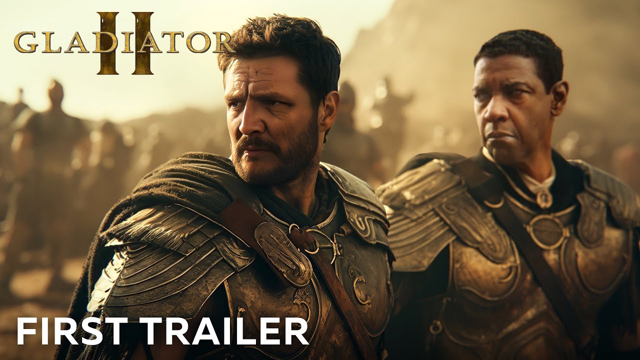 GLADIATOR 2 – First Trailer (2024) Pedro Pascal, Denzel Washington |  Paramount Pictures