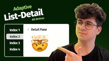 Adaptive List-Detail Layout using Jetpack Compose