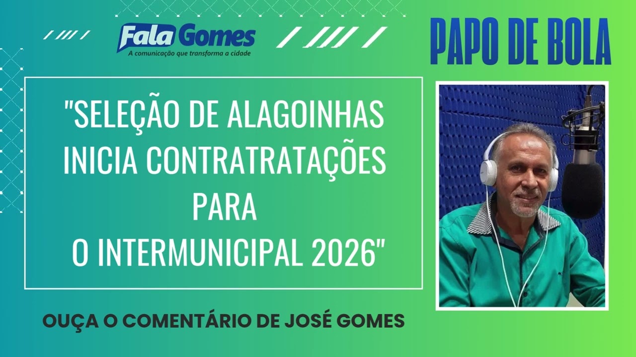 SELEÇÃO DE ALAGOINHAS INICIA CONTRATRATAÇÕES PARA O INTERMUNICIPAL 2026
