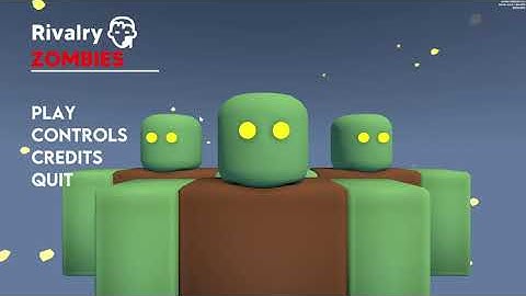 (Unity 3D) 15 mins of Rivalry Zombies Alpha 1.4.1 Gameplay