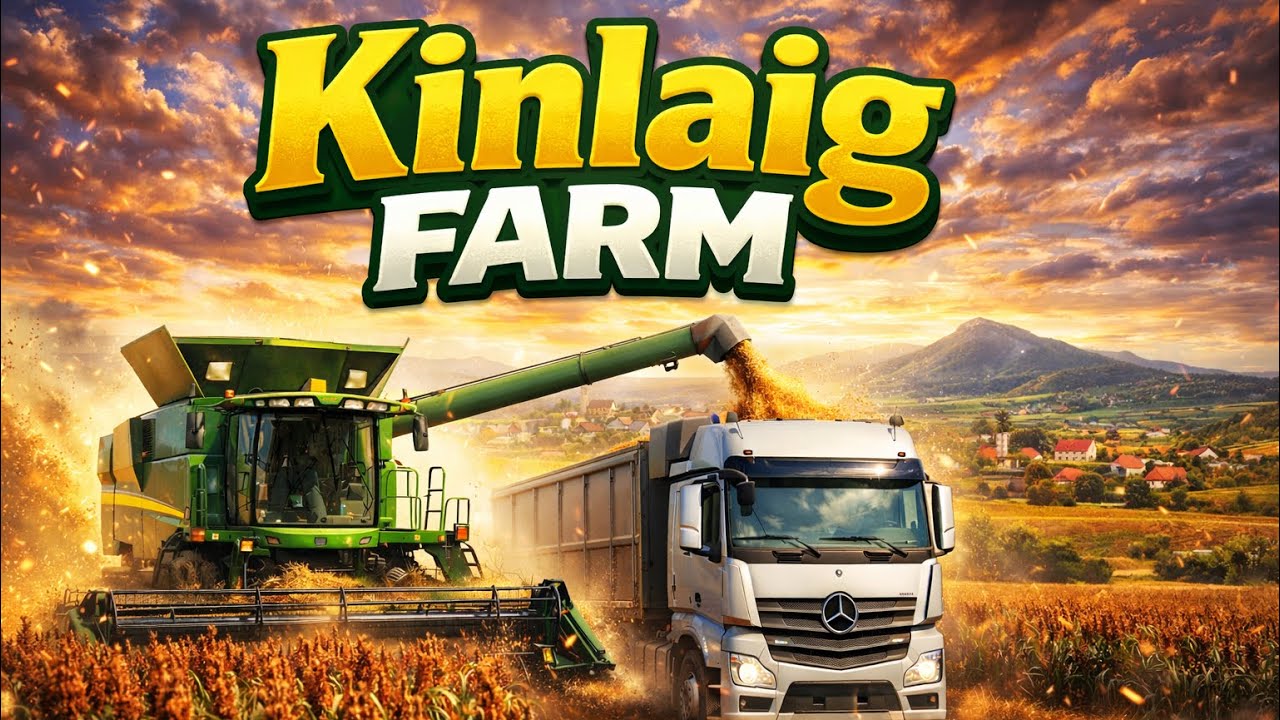 Farming| Fs25|  Жътва на Сорго|Sorgo|Ps5|KinLaig Farm|