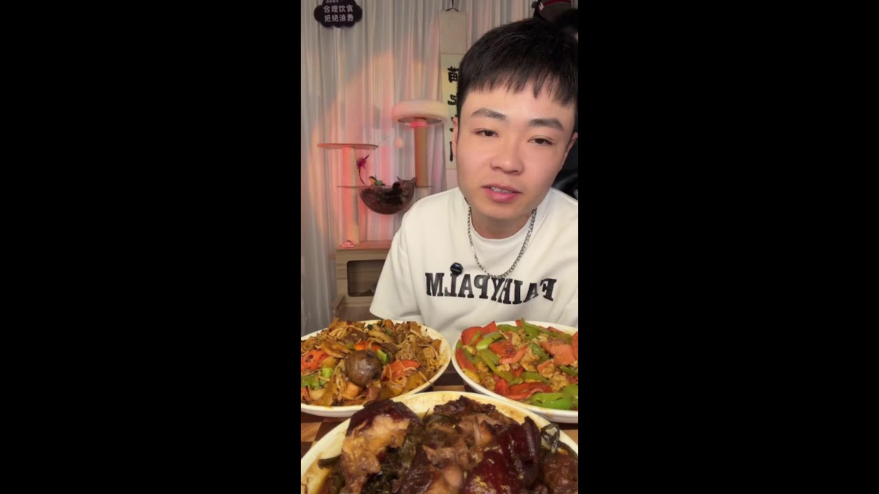 Its to hot and crispy taste chicken Livestream live eating mukbang