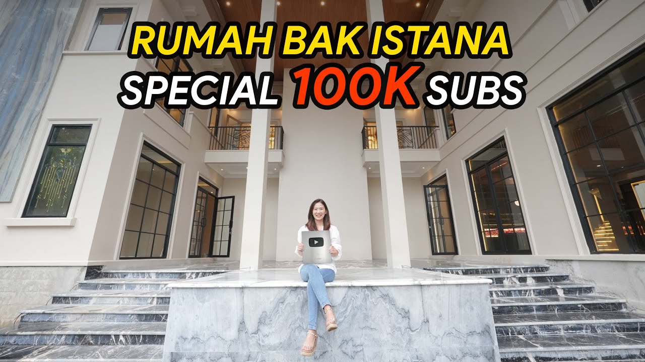 Rumah bak istana 70Miliar full marmer import ‼️ Luas hampir setengah Hektar