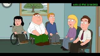 Peter Griffin get scared (autistic lady)