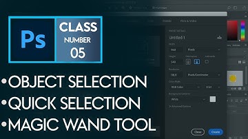 Adobe Photoshop Class #5 | Object, Quick Selection, Magic Wand Tool |Photoshop Course| Graphics Life