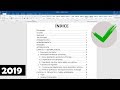 INDICE automático para Tesis, Tesina, Monografías en Word