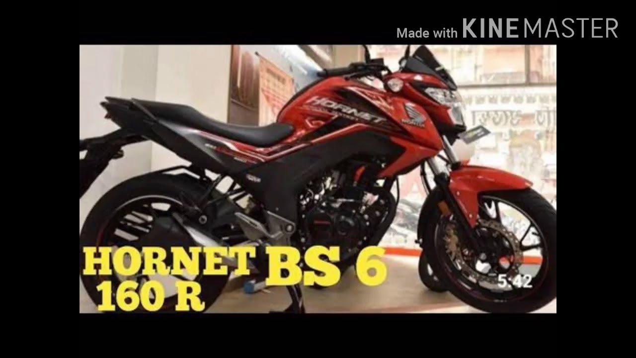 Honda Cb Hornet 160r Bs6 Launch Date Price Mileage And Engine Specifications Youtube